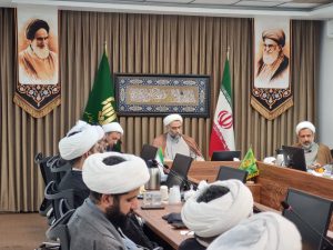 جلسه رئیس مرکز تخصصی شهدای محراب با طلاب و فضلای کرمان