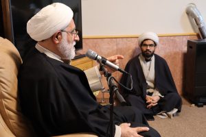 حجت الاسلام ملکی در مراسم افتتاحیه ترم جدید تحصیلی مرکز تخصصی شهدای محراب