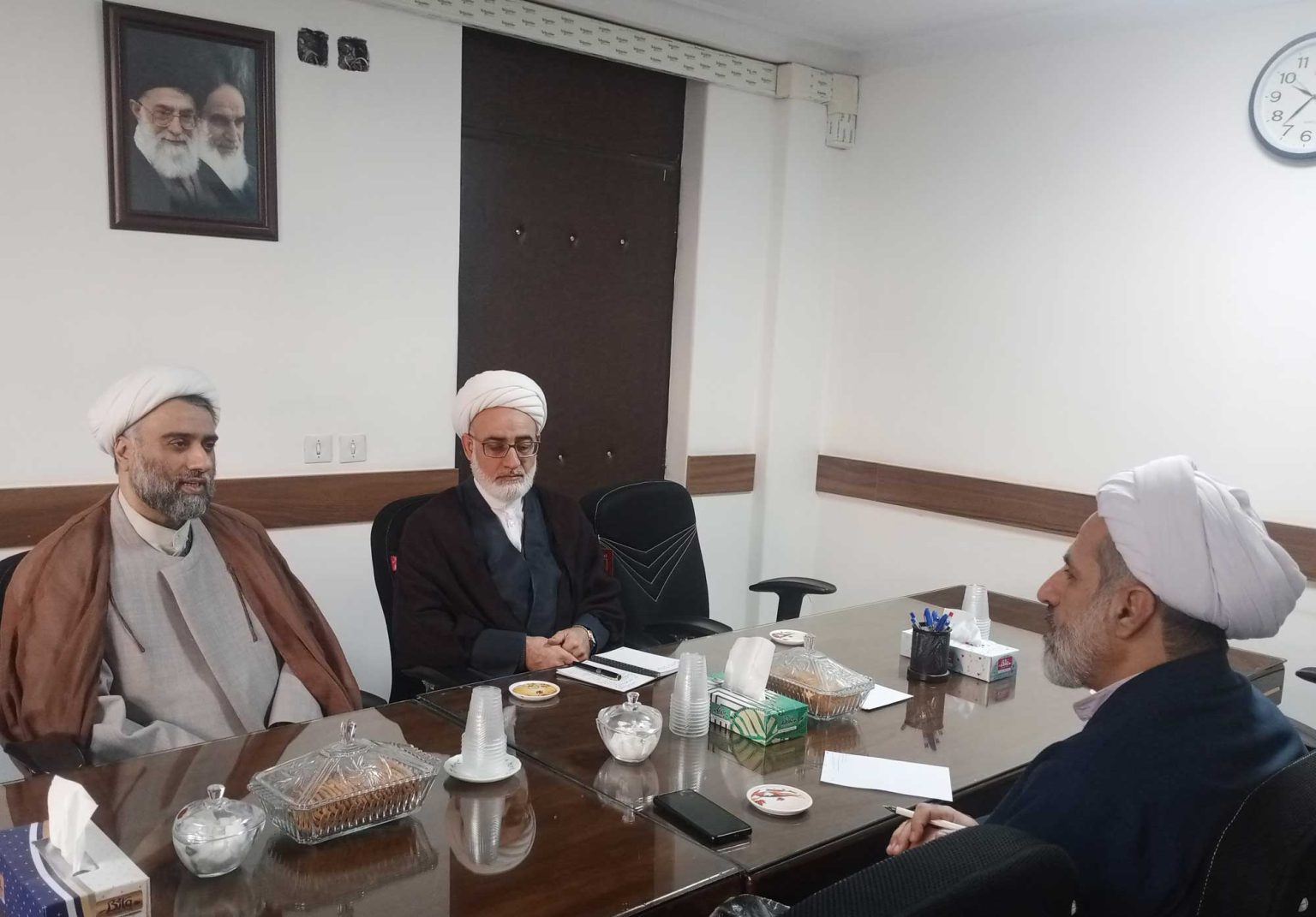 جلسه با معاونت پژوهش حوزه علمیه استان قم