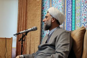 جلسه توجیهی مدیر مرکز تخصصی شهدای محراب درمورد کاربینی ماه رمضان