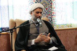جلسه توجیهی مدیر مرکز تخصصی شهدای محراب درمورد کاربینی ماه رمضان