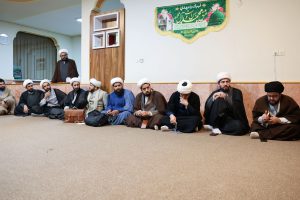 جلسه توجیهی مدیر مرکز تخصصی شهدای محراب درمورد کاربینی ماه رمضان