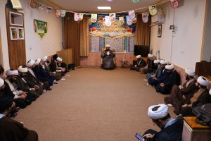 جلسه صمیمی مدیریت با دانش پژوهان