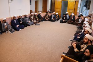 جلسه صمیمی مدیریت با دانش پژوهان