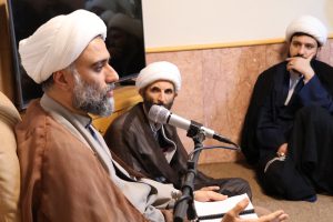جلسه صمیمی مدیریت با دانش پژوهان