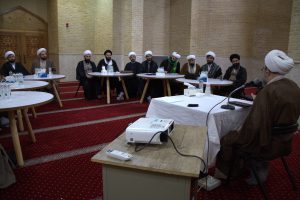 حجت الاسلام آقایی در اردوی مسیر