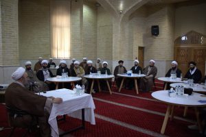 حجت الاسلام آقایی در اردوی مسیر