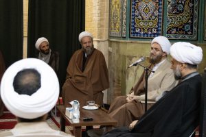 حجت الاسلام حاج علی اکبری در اردوی مسیر
