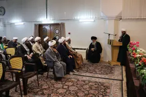 مراسم جشن نیمه شعبان و 22 بهمن در حرم مطهر 23 بهمن 1403