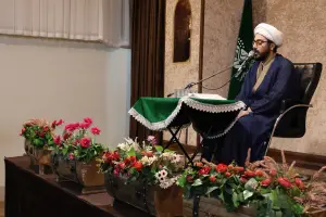 مراسم جشن نیمه شعبان و 22 بهمن در حرم مطهر 23 بهمن 1403