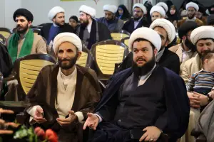 مراسم جشن نیمه شعبان و 22 بهمن در حرم مطهر 23 بهمن 1403