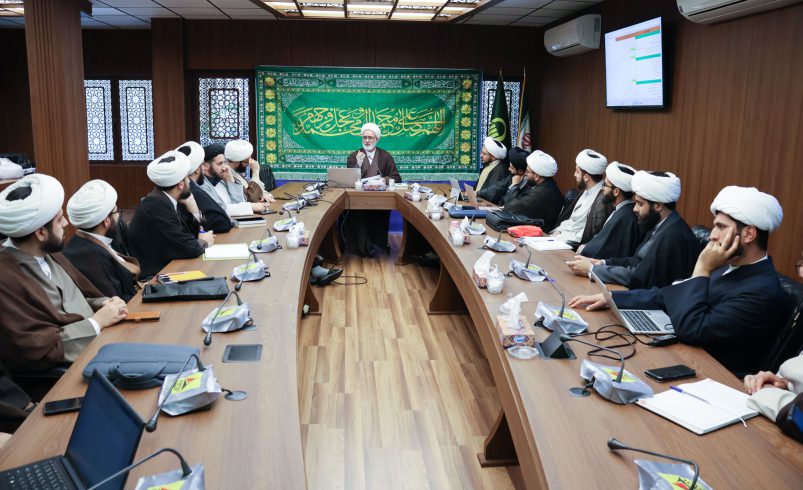 جلسه توجیهی کانون های پژوهشی با حضور معاون پژوهش مرکز