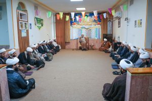جلسه صمیمی مدیریت با دانش پژوهان