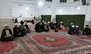 هیئت ماهانه خانوادگی مرکز تخصصی شهدای محراب برگزار شد