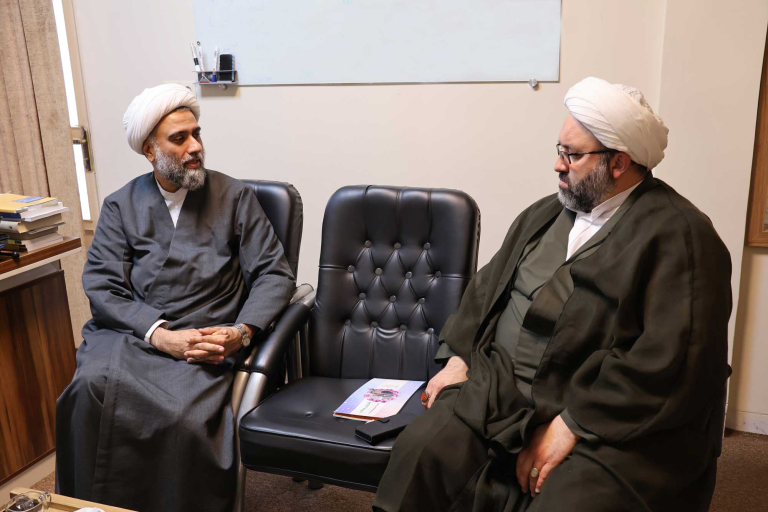دیدار مدیر مرکز با مدیر دفتر نمایندگی شورای سیاستگذاری ائمه جمعه تهران
