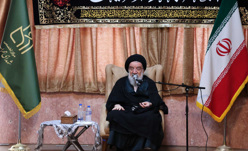 جلسه آیت الله خاتمی با دانش پژوهان