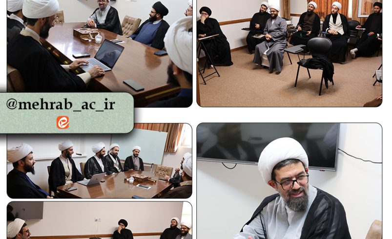 دیدار حجت الاسلام و المسلمین مزدجو با دانش پژوهان