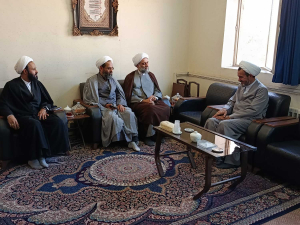 دیدار مدیر مرکز با مدیر مجتمع عالی آموزشی پژوهشی تبلیغ حوزه های علمیه